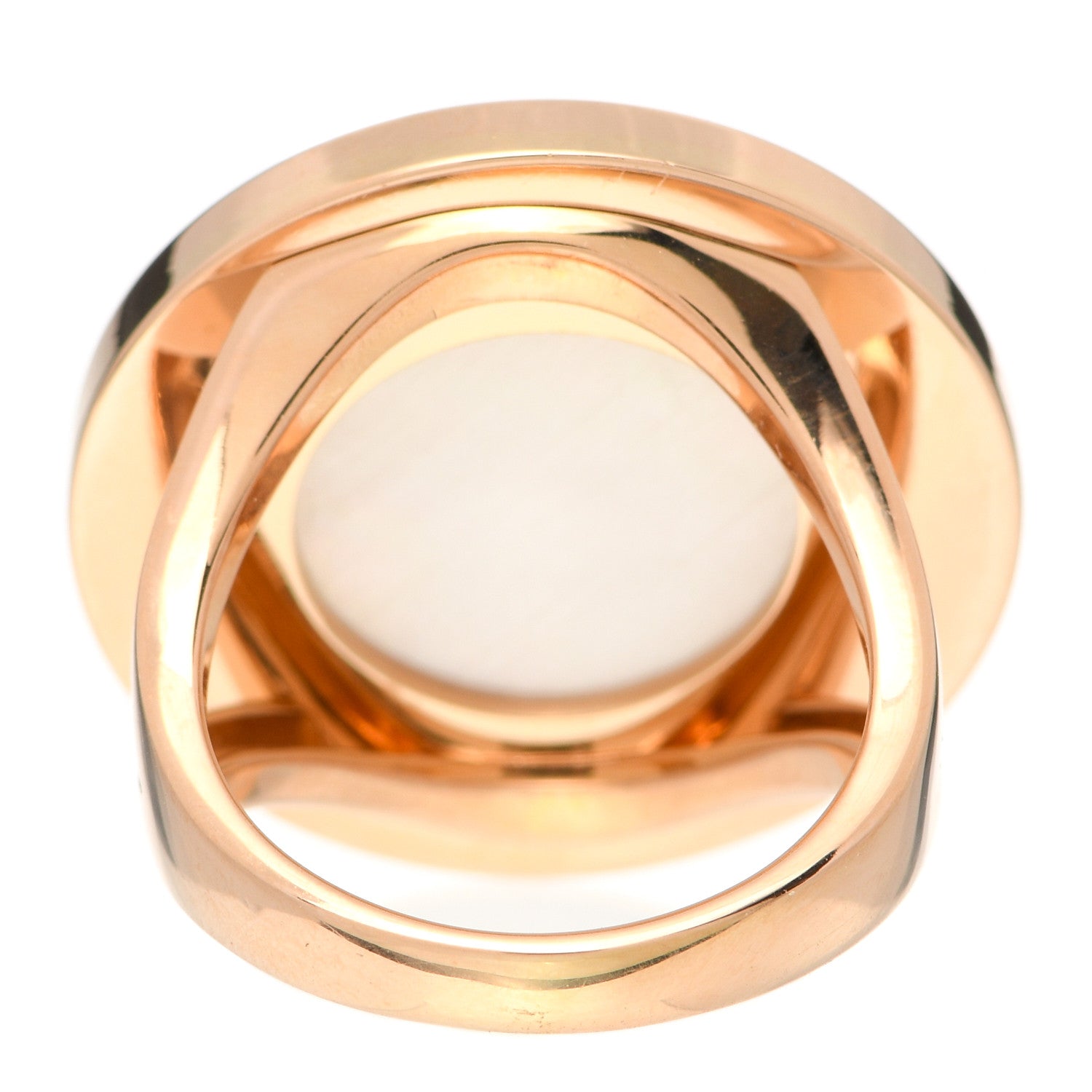 Bulgari 18K Yellow Gold Mother of Pearl BVLGARI BVLGARI Ring 52 6 3 of 6