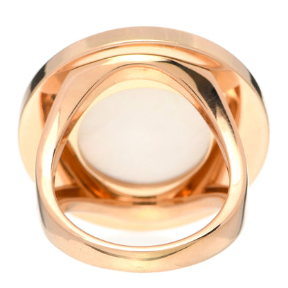 Bulgari 18K Yellow Gold Mother of Pearl BVLGARI BVLGARI Ring 52 6 3 of 6
