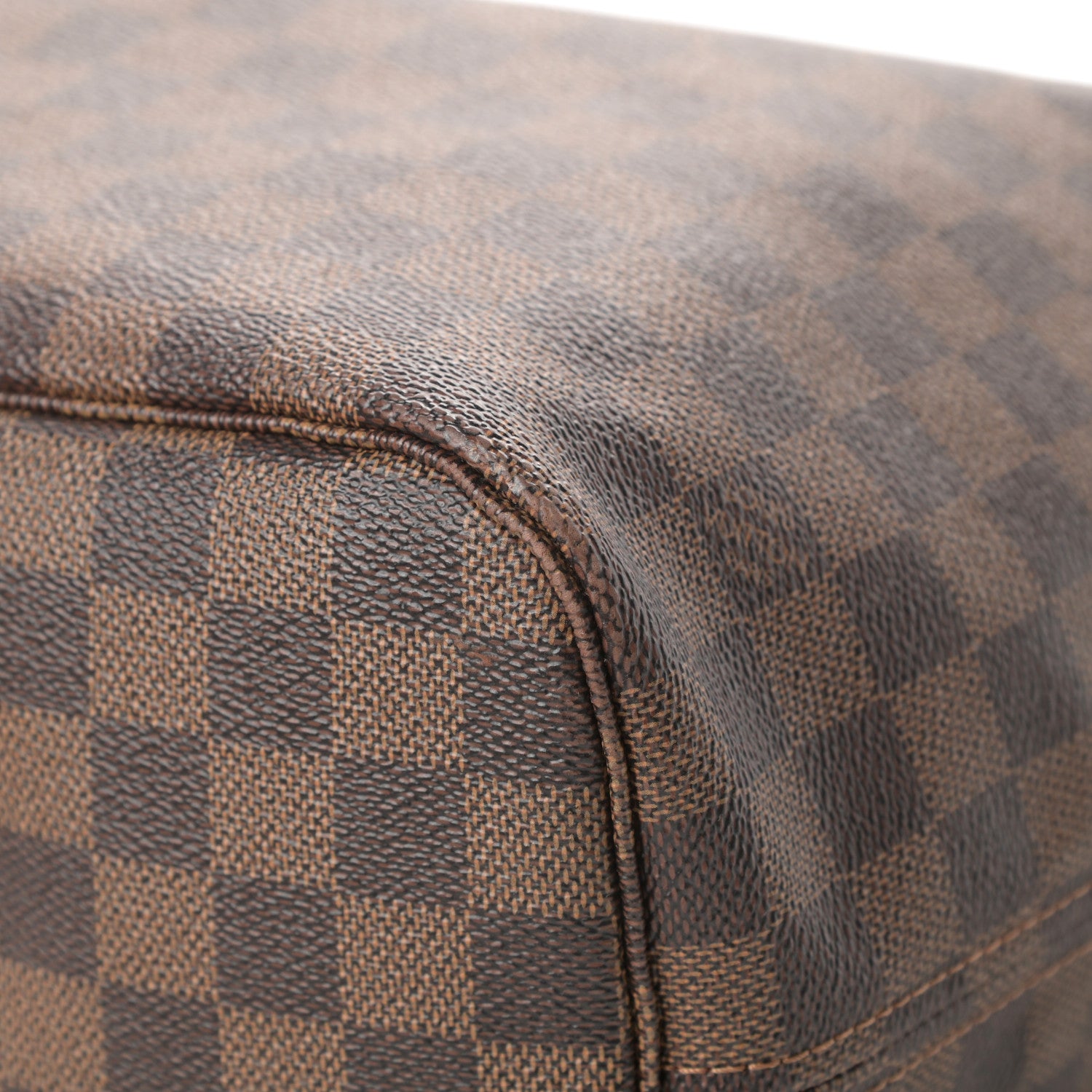 Louis Vuitton Damier Ebene Neo Neverfull MM Rose Ballerine 11 of 20