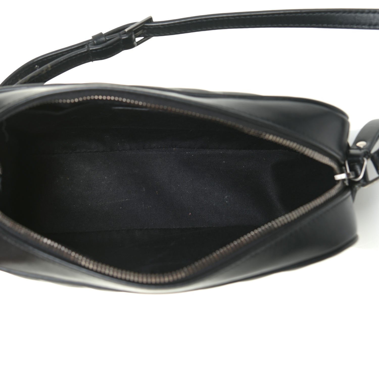 Saint Laurent Calfskin Matelasse Monogram Lou Camera Bag Asphalt 7 of 16