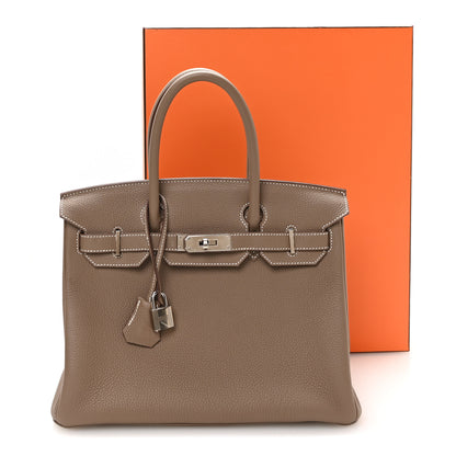 Hermes Togo Birkin 30 Etoupe 11 of 11