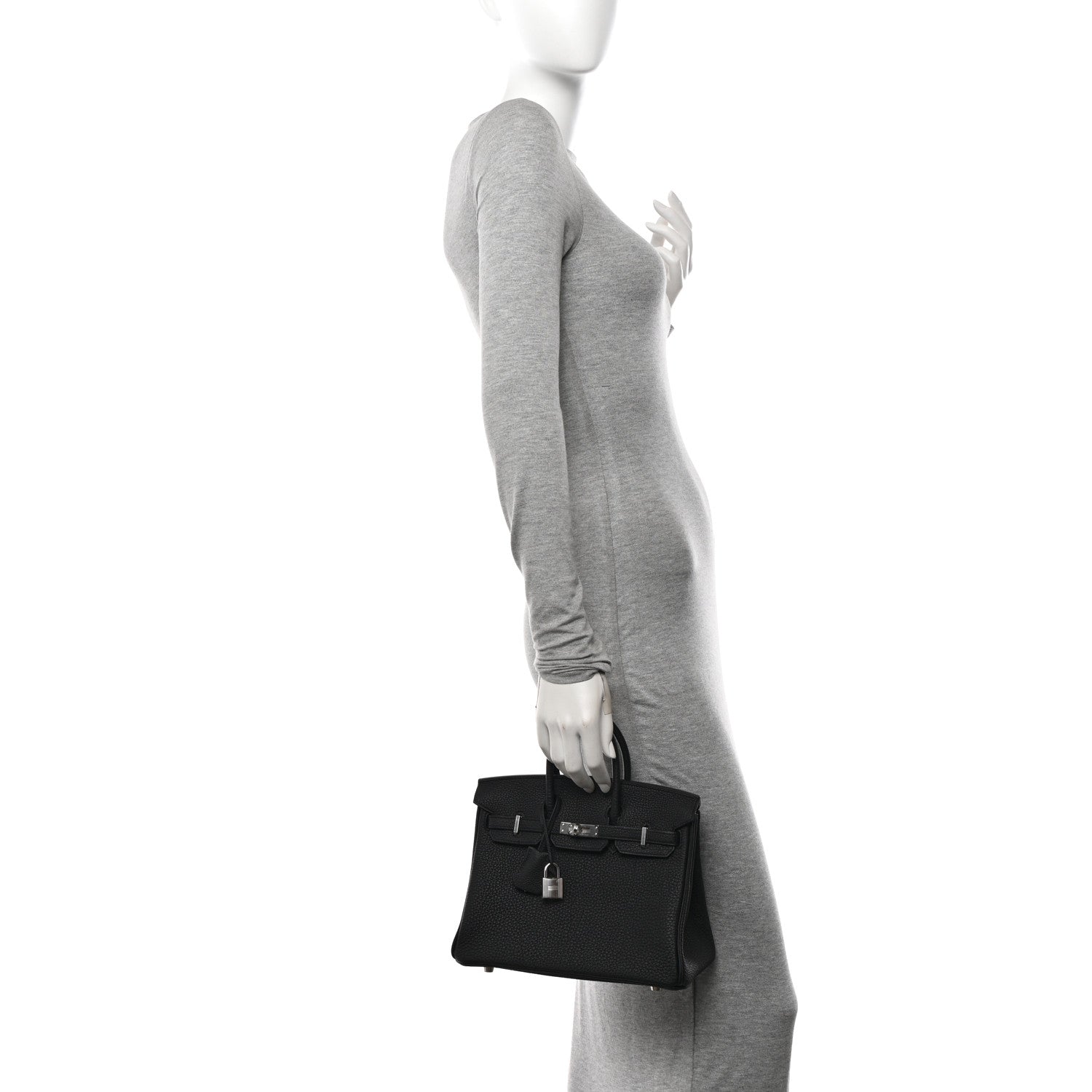 Hermes Togo Birkin 25 Black 2 of 12
