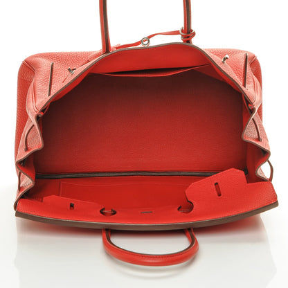 Hermes Togo Birkin 35 Rouge Casaque 19 of 23