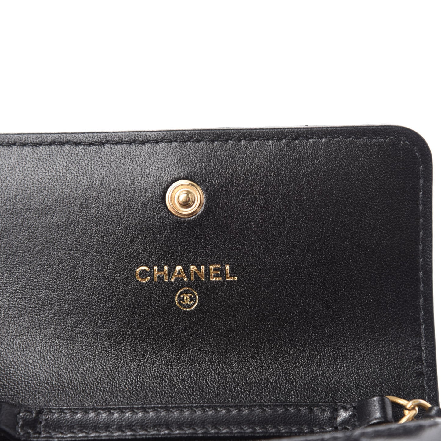 Lambskin Quilted Romance Clutch With Chain Black