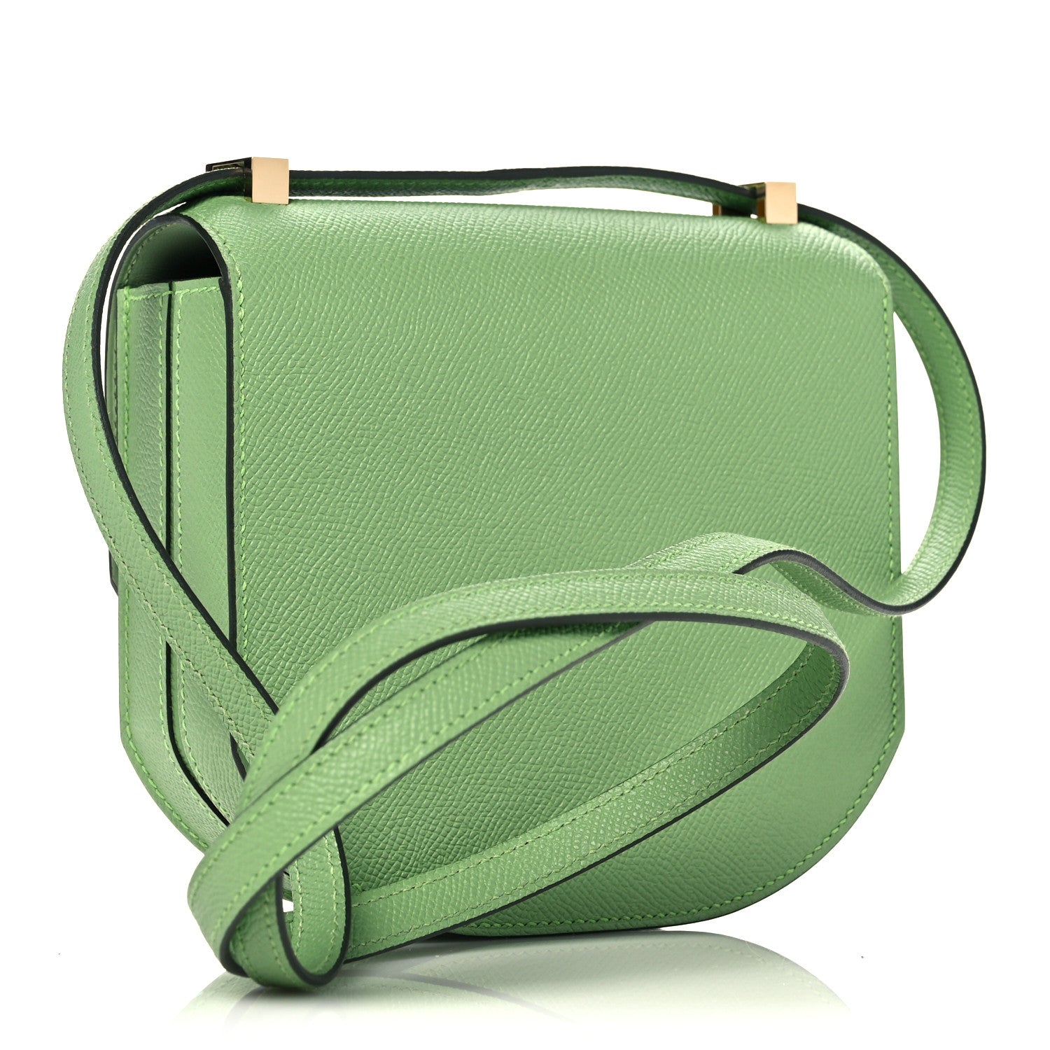 Hermes Epsom Mosaique Au 24-17 Vert Criquet 3 of 9