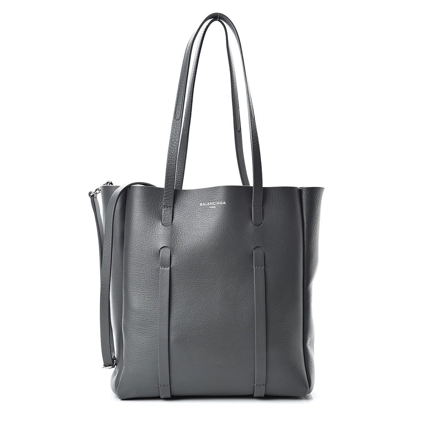 Calfskin XS Everyday Tote Grey Black