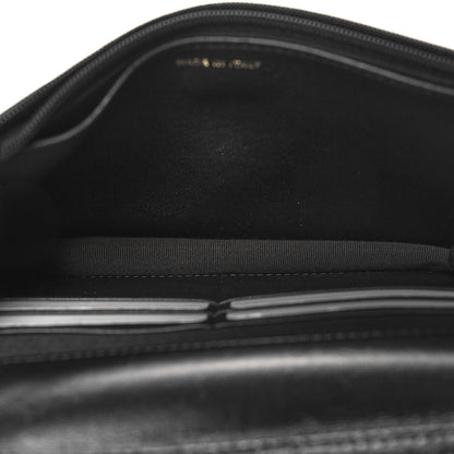 Chanel Shiny Lambskin Quilted Golden Links Wallet On Chain WOC Black 5 of 13