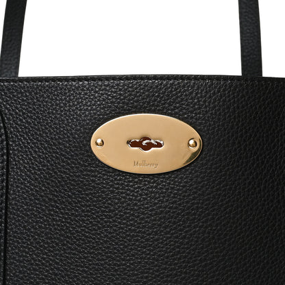 Mulberry Small Classic Grain Bayswater Tote Black 7 of 15