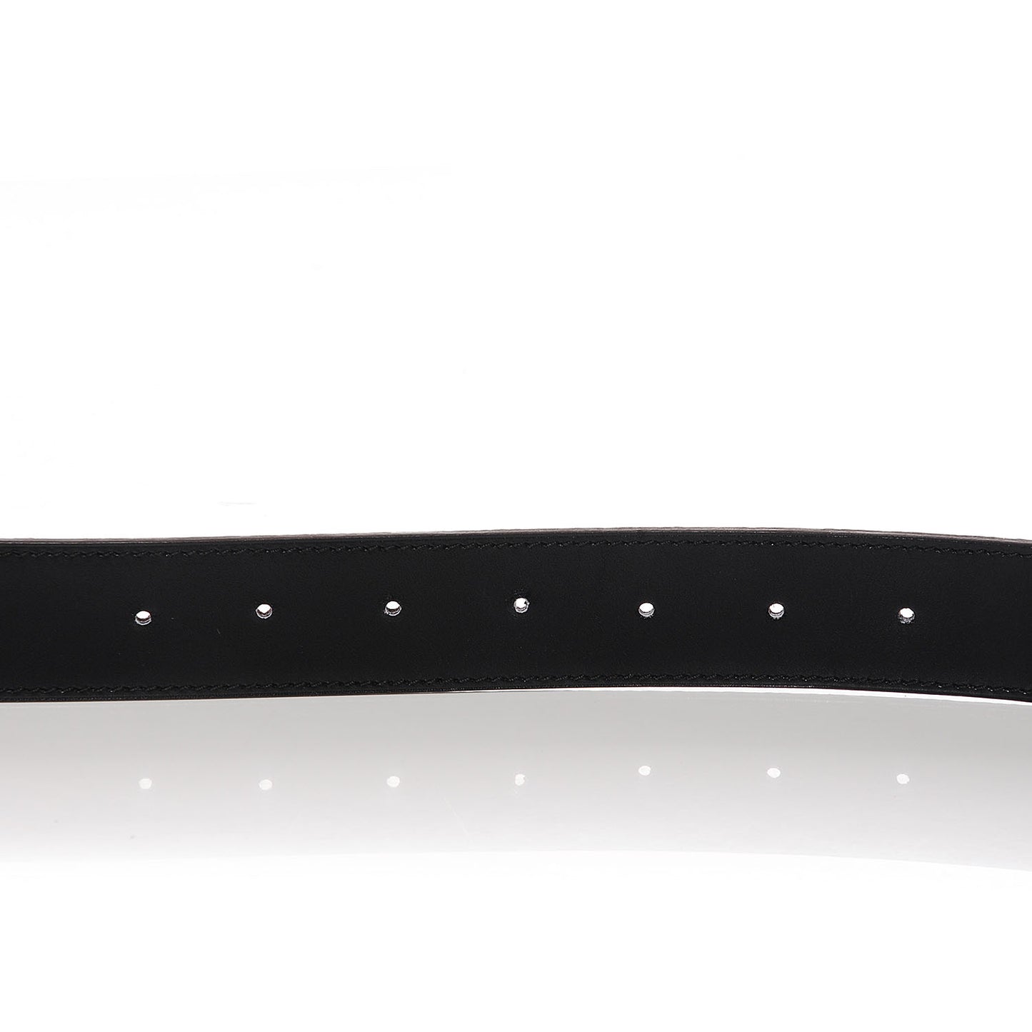 Togo Box 32mm H Belt 100 Chocolate Black