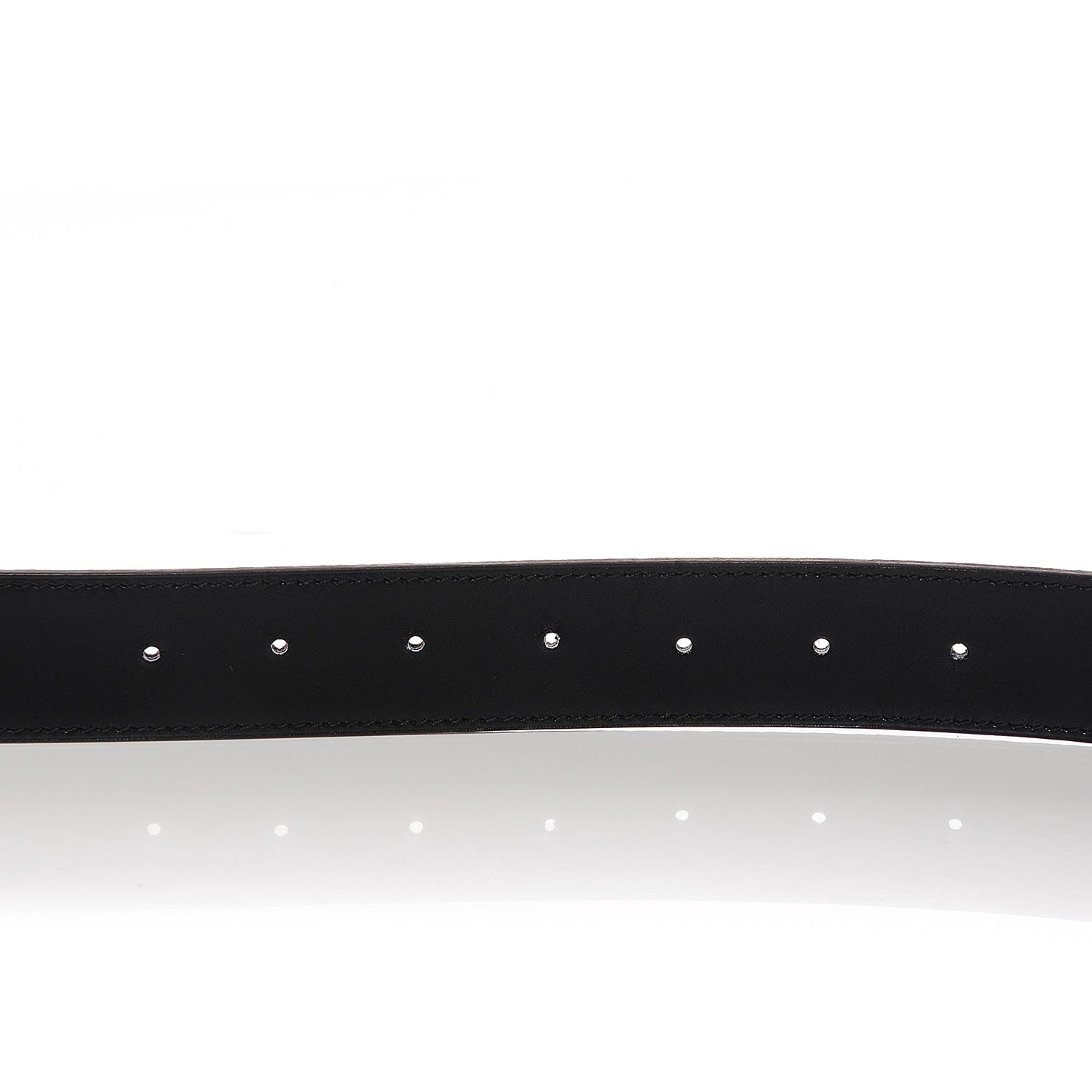Hermes Togo Box 32mm H Belt 100 Chocolate Black 5 of 7
