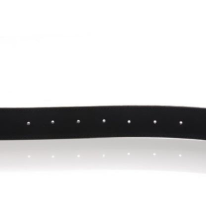 Hermes Togo Box 32mm H Belt 100 Chocolate Black 5 of 7