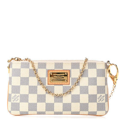 Louis Vuitton Damier Azur Pochette Milla MM 1 of 4
