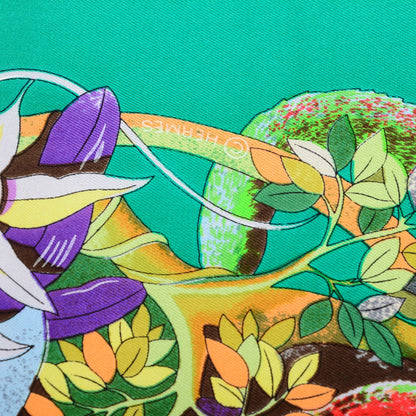 Hermes Silk Au Coeur de la Vie Scarf 90 5 of 7