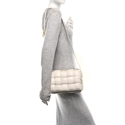 Bottega Veneta Nappa Maxi Intreccio Padded Cassette Crossbody Bag Chalk Chalk 2 of 11