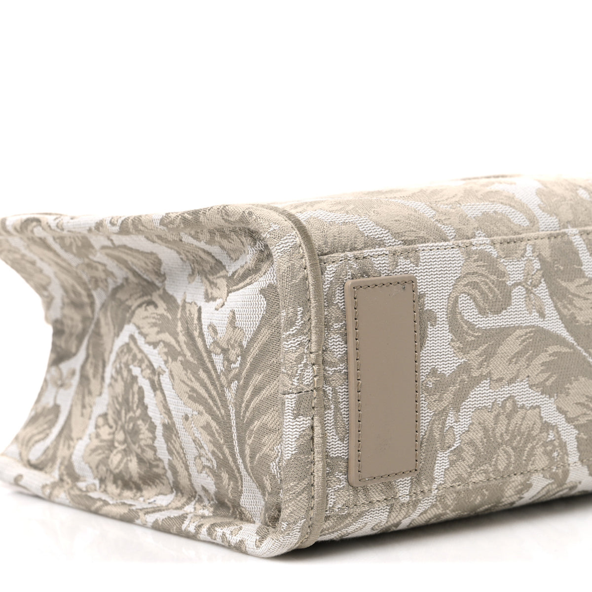 Versace Jacquard Barocco Small Athena Tote Beige 8 of 9