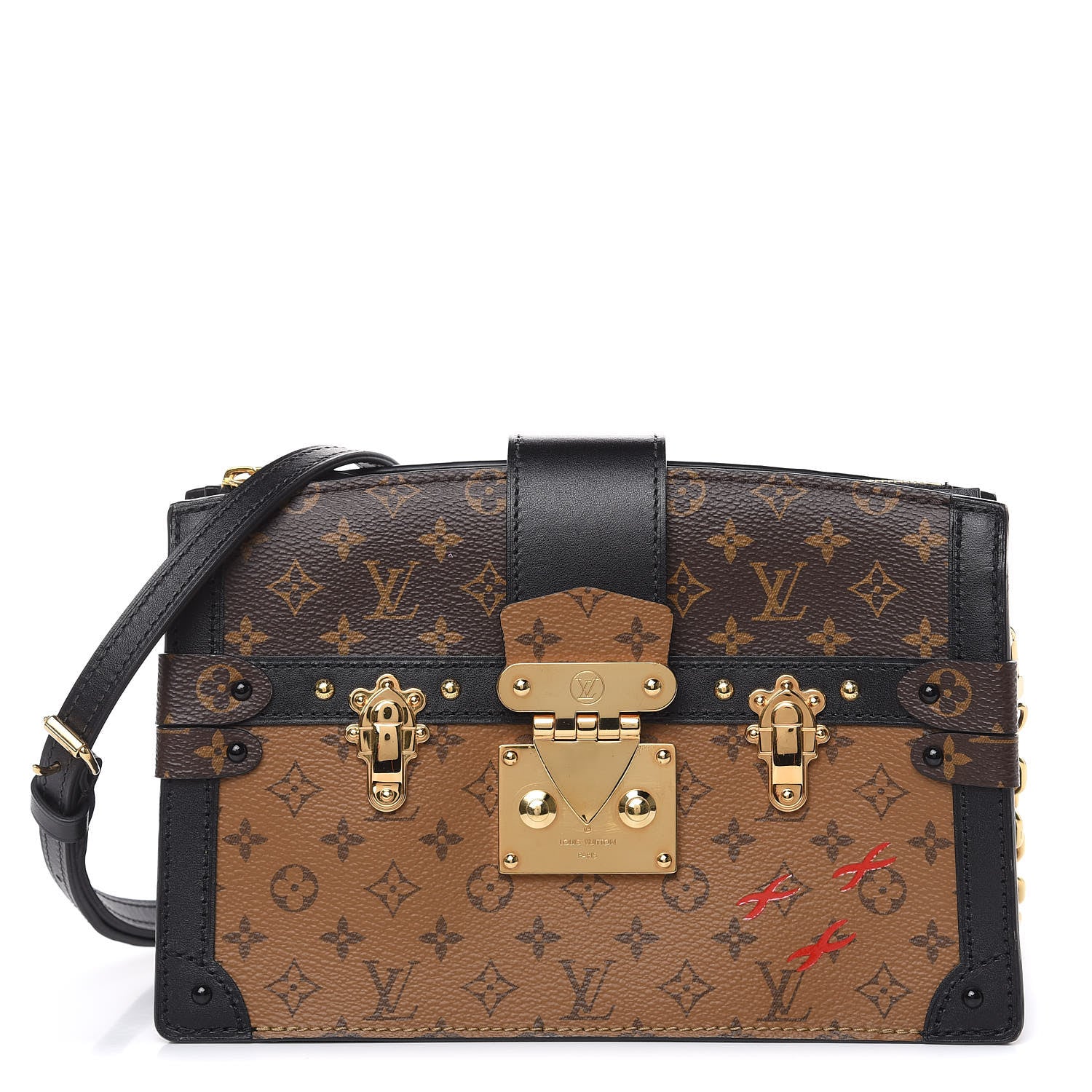 Louis Vuitton Reverse Monogram Trunk Clutch 1 of 12