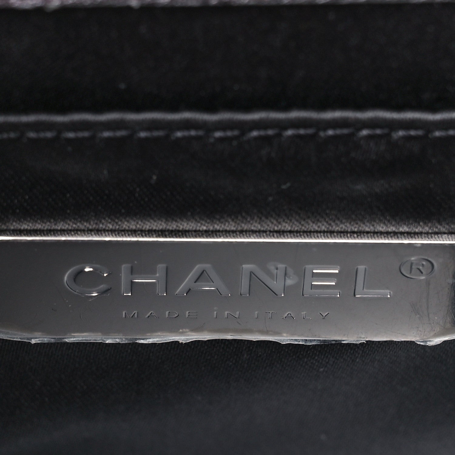 Chanel Metallic Calfskin Cocallover Square Flap Grey 6 of 9