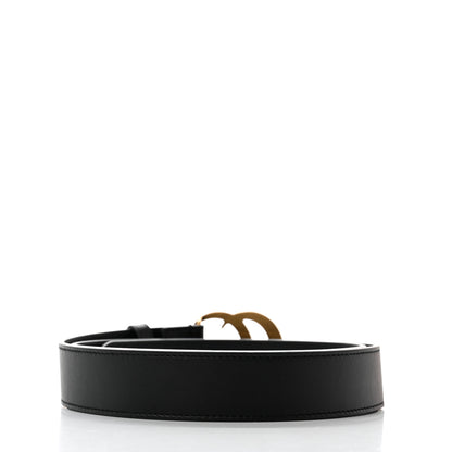 Gucci Calfskin Double G 30mm Belt 95 38 Black 2 of 6