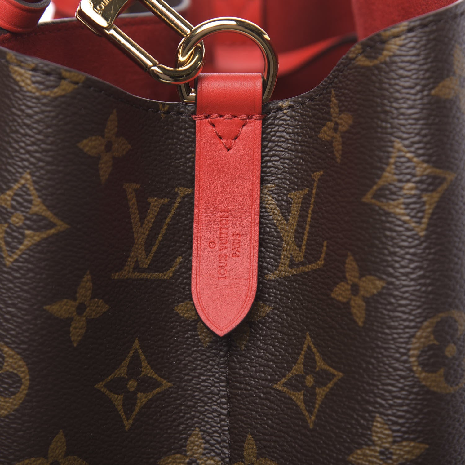 Louis Vuitton Monogram Neonoe MM Coquelicot 6 of 9