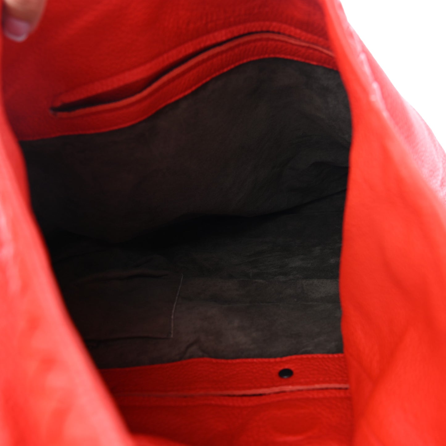 Cervo Deerskin Large Hobo Vesuvio