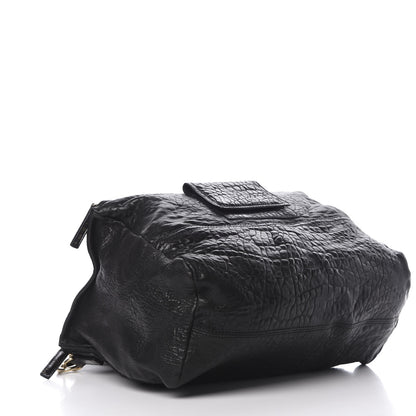 Givenchy Pebbled Sheepskin Calfskin Crocodile Embossed Large Pandora Black 4 of 13