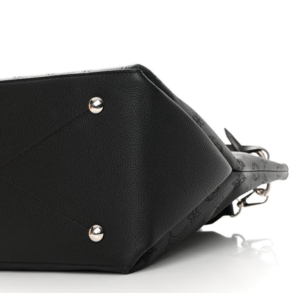 Louis Vuitton Mahina Beaubourg Hobo MM Black 9 of 10