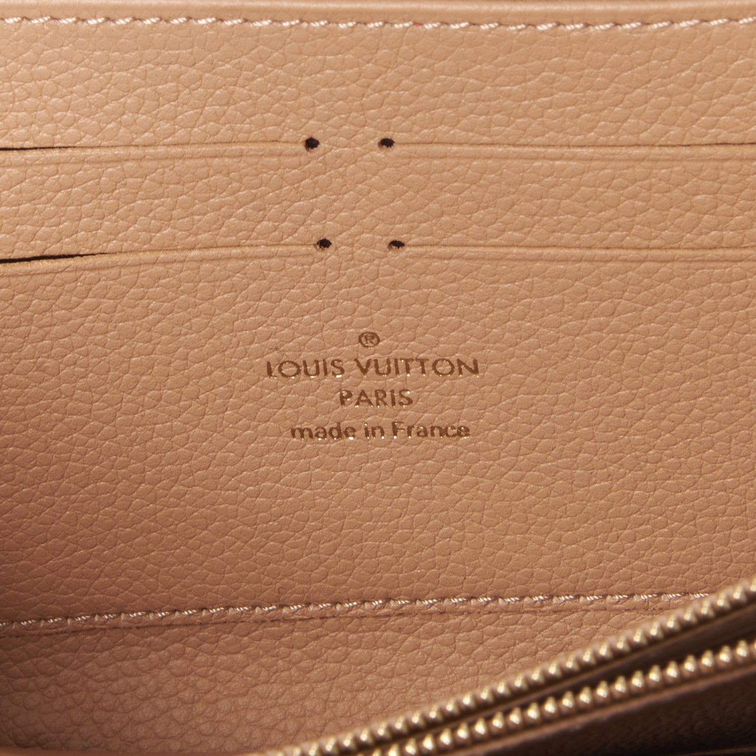 Louis Vuitton Empreinte Zippy Wallet Dune 7 of 7