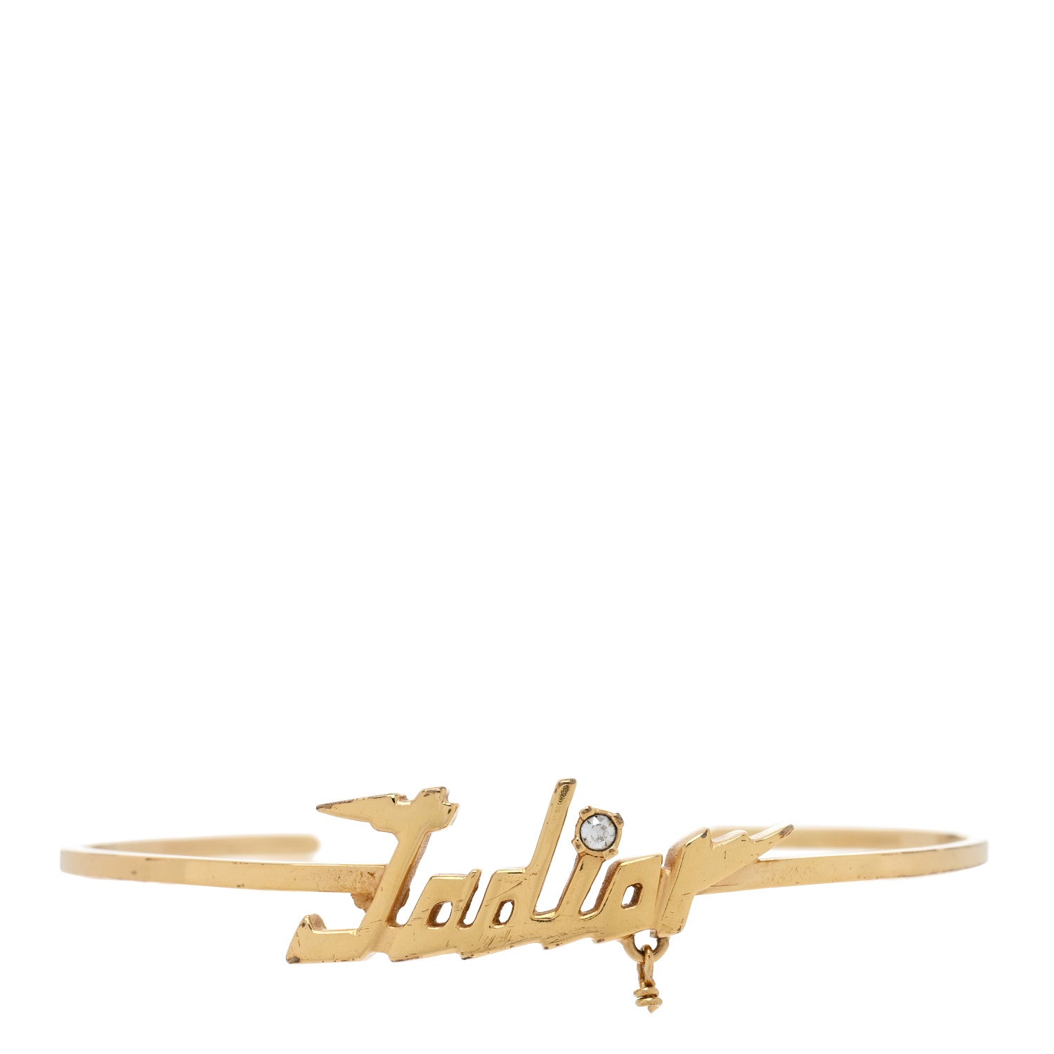 Christian Dior Metal J'Adior Bracelet Cuff Gold 1 of 4