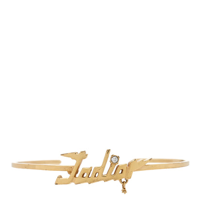 Christian Dior Metal J'Adior Bracelet Cuff Gold 1 of 4