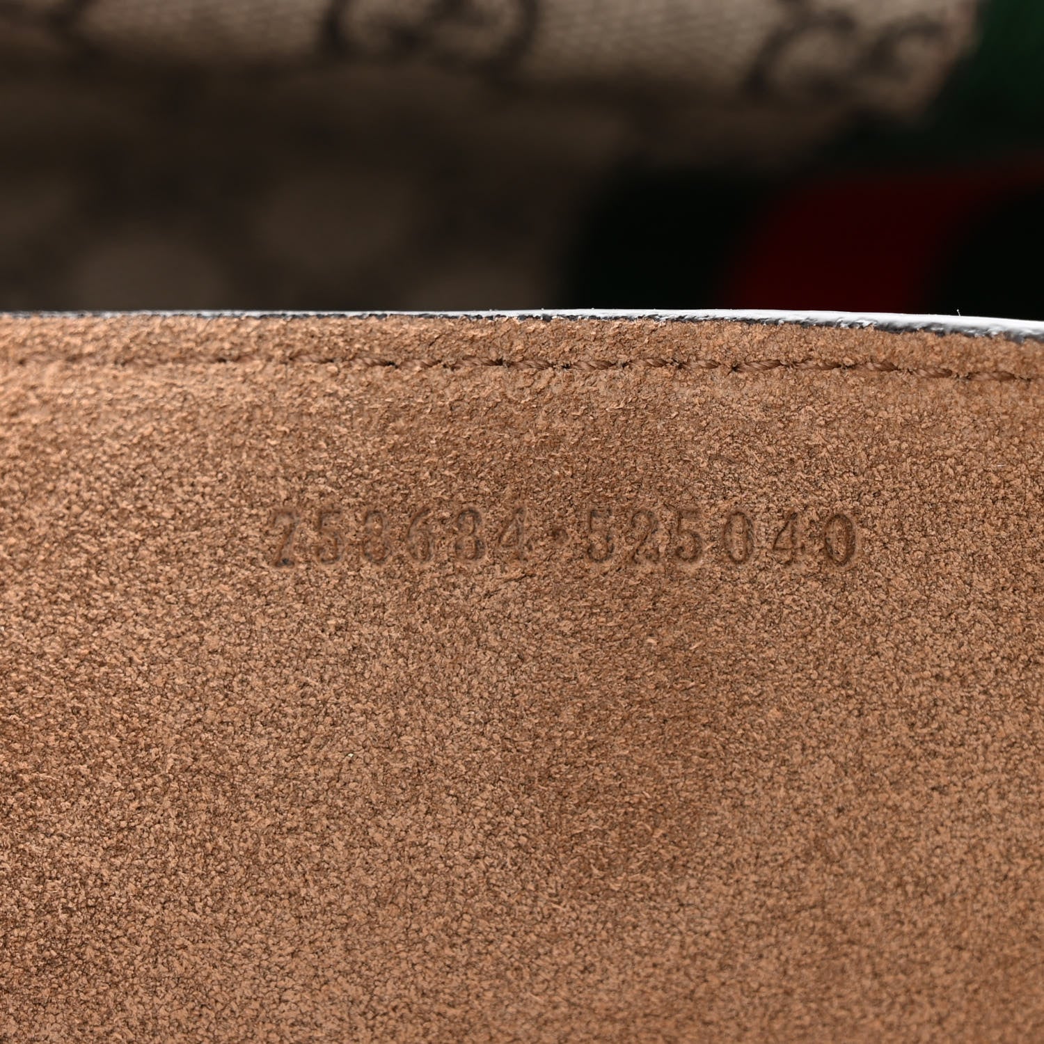 Gucci Tender GG Supreme Monogram Textured Dollar Calfskin Web Medium Jackie 1961 Crossbody Bag Beige Ebony New Acero 8 of 11