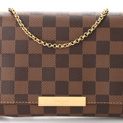 Louis Vuitton Damier Ebene Favorite MM 8 of 12