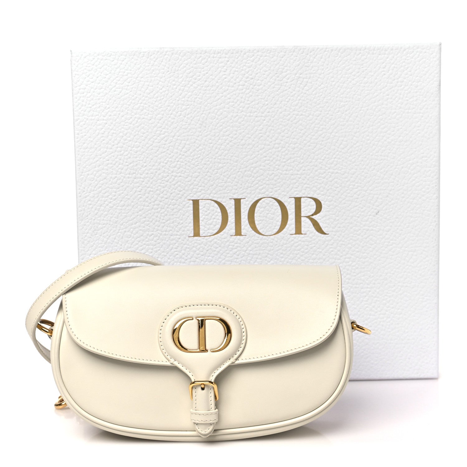 Christian Dior Box Calfskin East West Bobby Bag Latte 12 of 12
