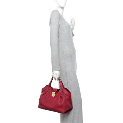Louis Vuitton Mahina Cirrus PM Grenat 2 of 11