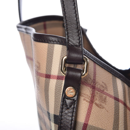 Burberry Haymarket Check Small Canterbury Tote Black 10 of 19