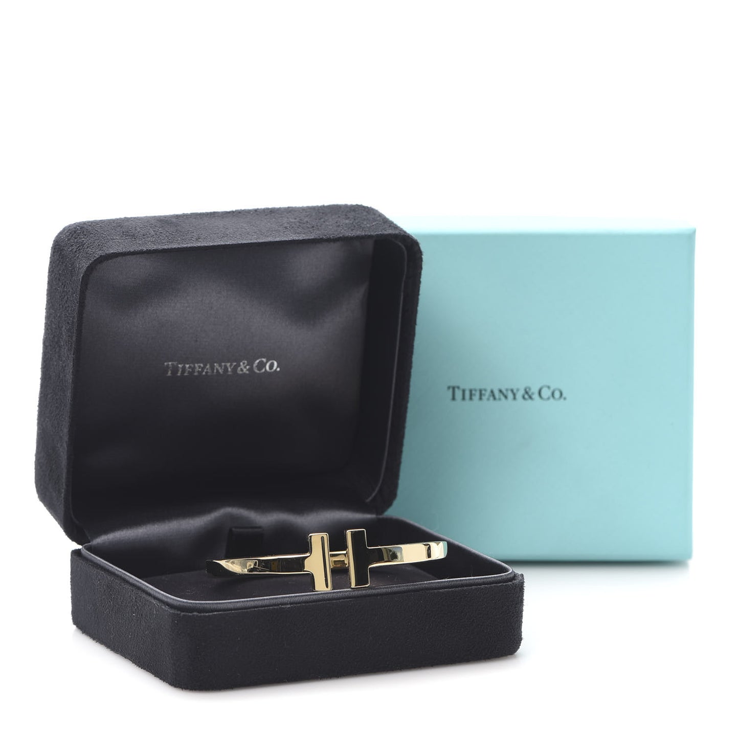 18K Yellow Gold T Square Bracelet