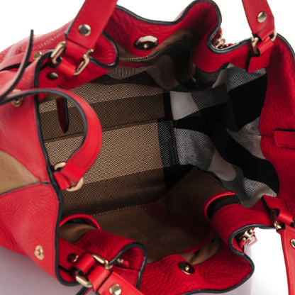 Burberry Calfskin Small Maidstone Cadmium Red 5 of 8