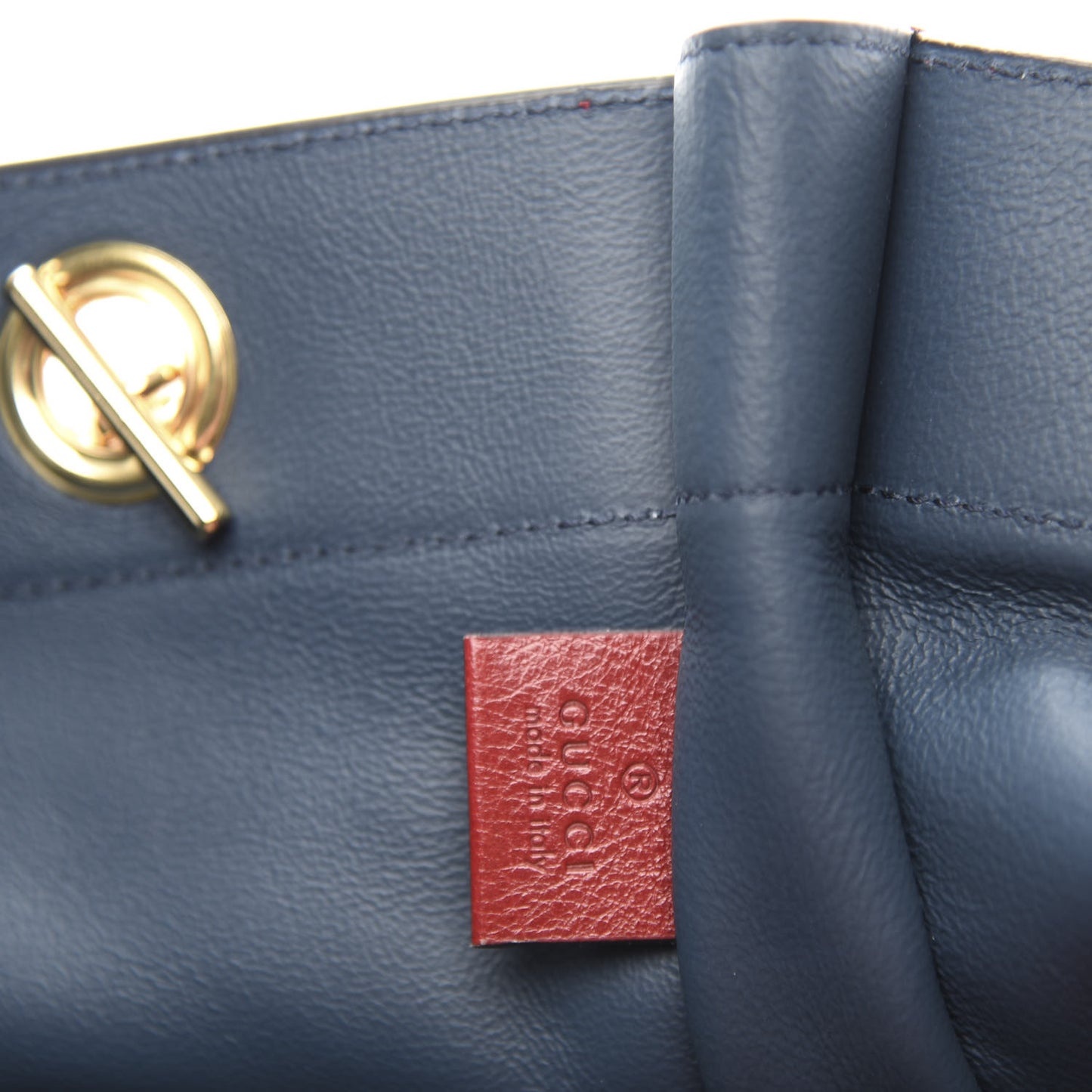 Suede Calfskin Large Rajah Chain Tote New Blue Romantic Cherry