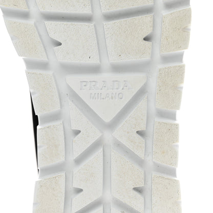 Prada Re-Nylon Gabardine Triangle Logo Double Wheel 50mm Sneakers 38.5 Black 6 of 7