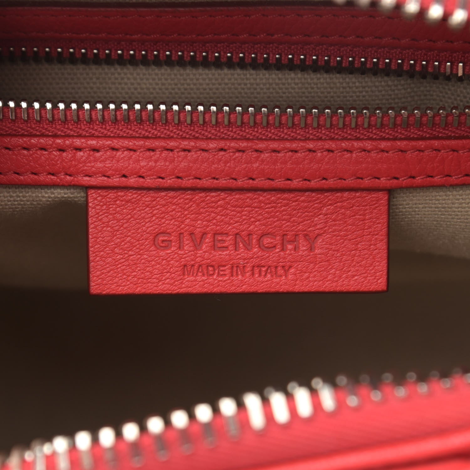 Givenchy Sugar Goatskin Mini Antigona Medium Red 6 of 11