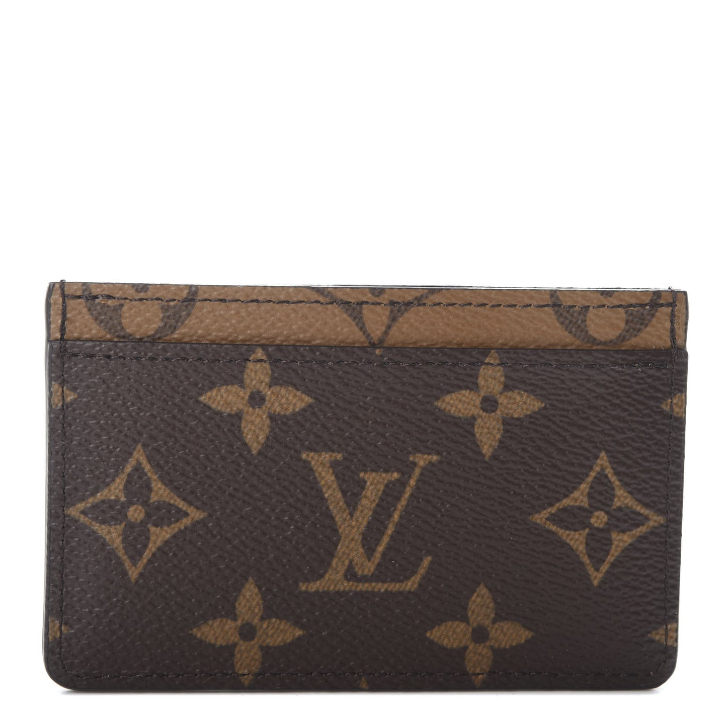 Reverse Monogram Card Holder