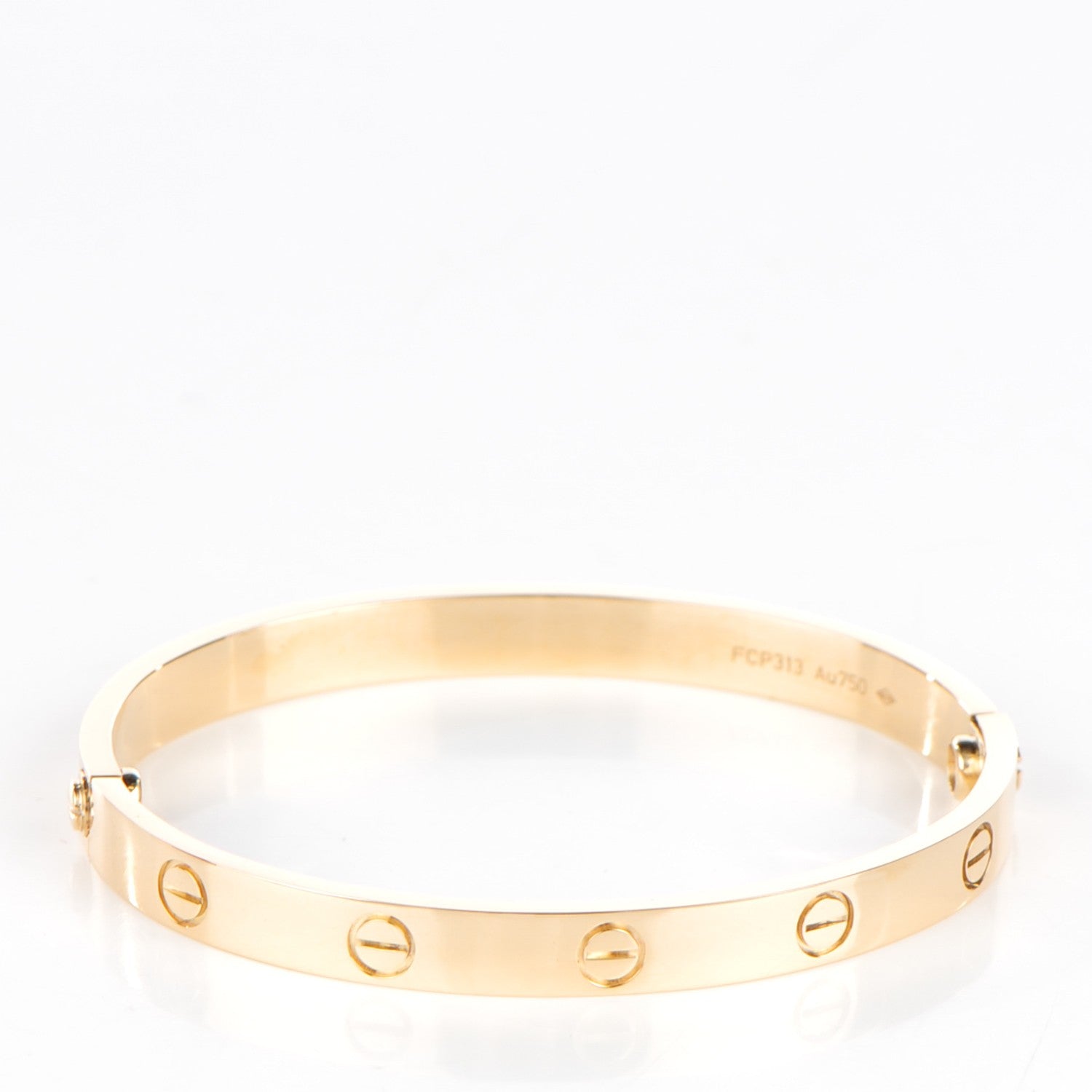 Cartier 18K Yellow Gold LOVE Bracelet 17 3 of 6