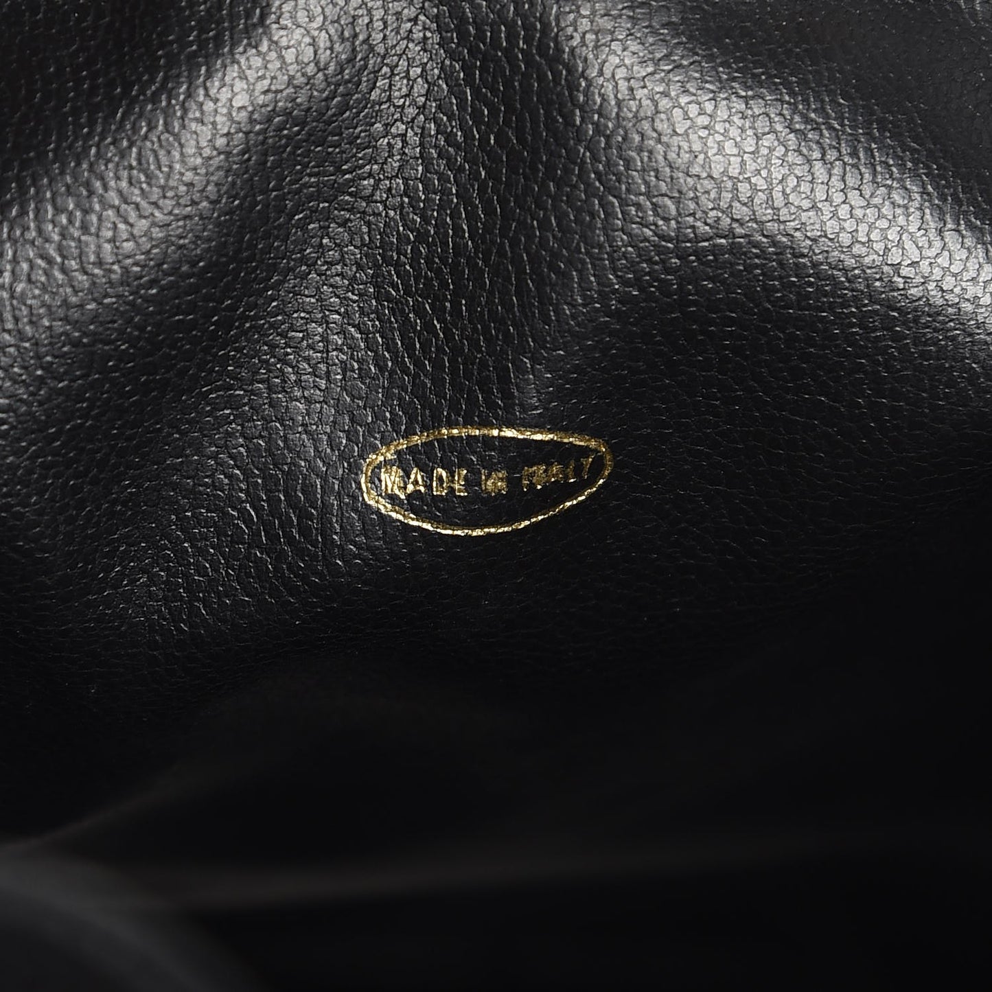 Caviar CC Drawstring Shoulder Bag Black