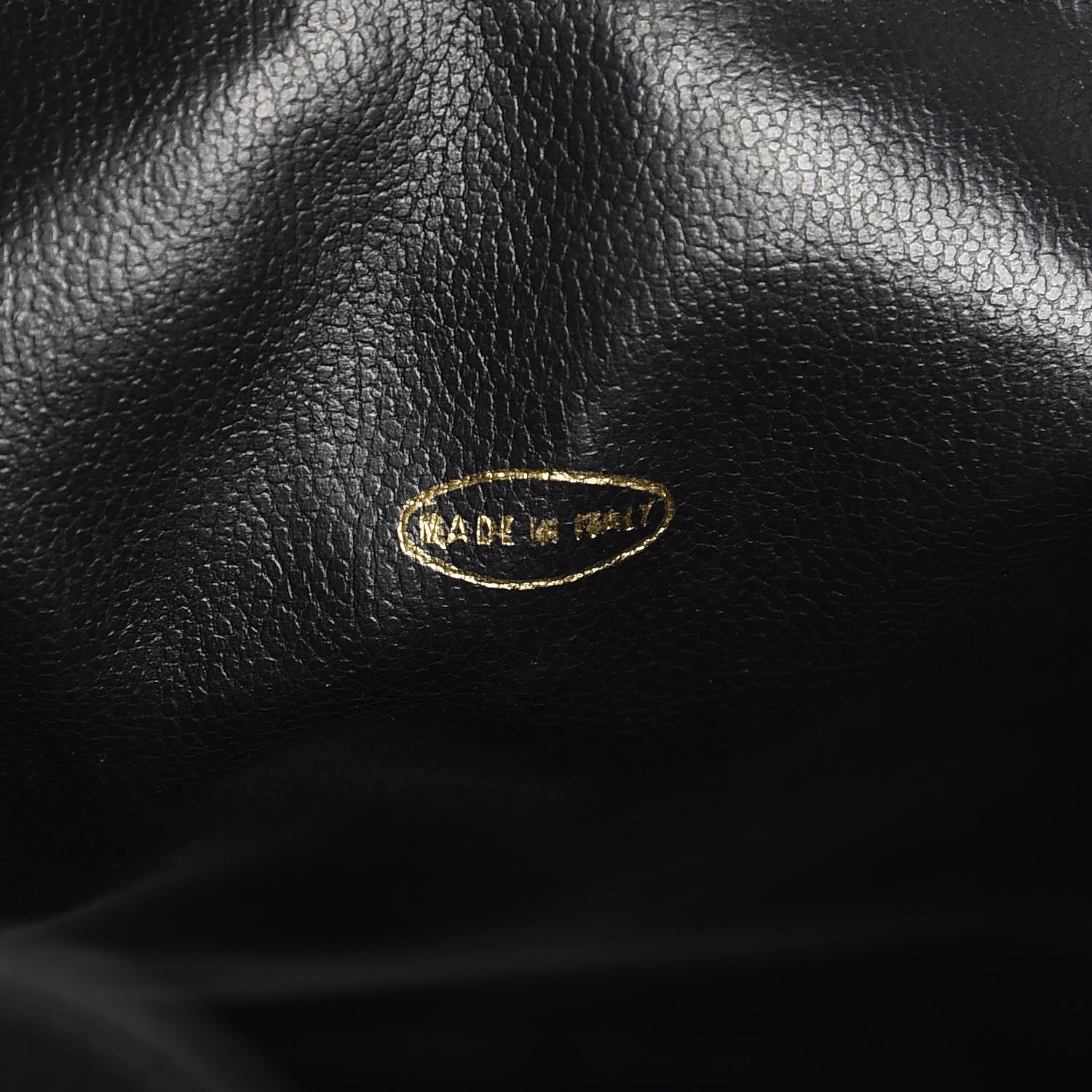 Chanel Caviar CC Drawstring Shoulder Bag Black 6 of 6