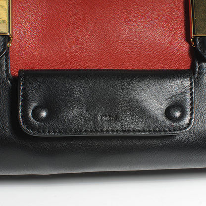 Chloe Leather Medium Alice Satchel Holly Berry 5 of 9