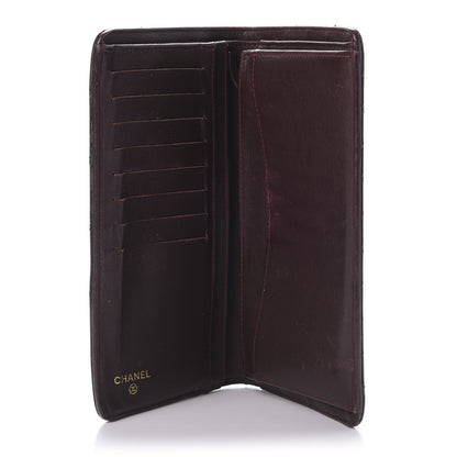 Chanel Caviar Quilted Yen Wallet Black 7 of 18