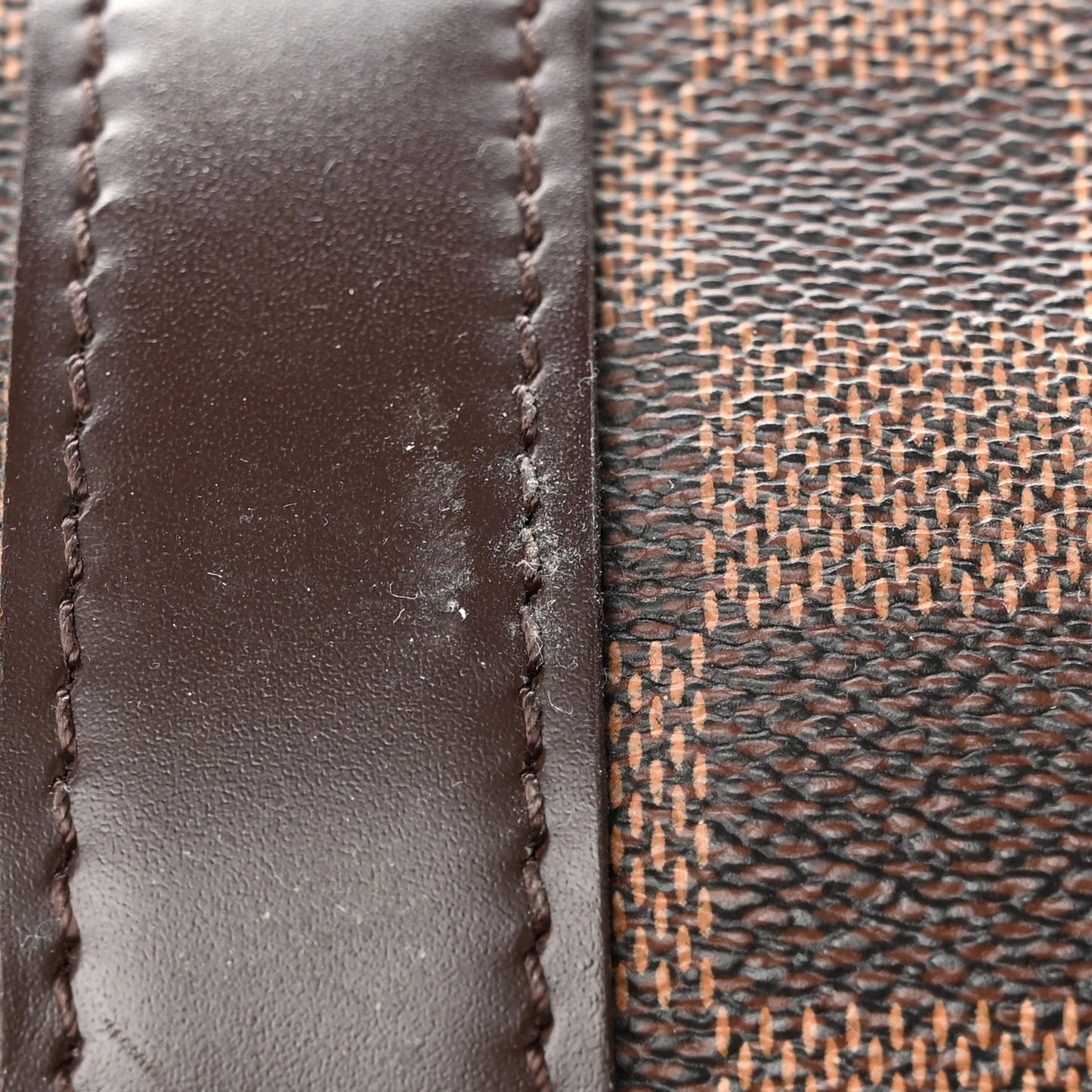 LOUIS VUITTON Damier Ebene Keepall Bandouliere 45