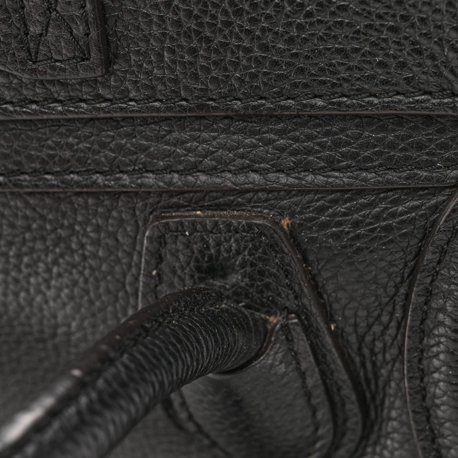 Celine Drummed Calfskin Nano Luggage Black 14 of 16