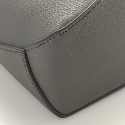 Loewe Soft Grained Calfskin Mini Puzzle Edge Bag Gunmetal 7 of 8