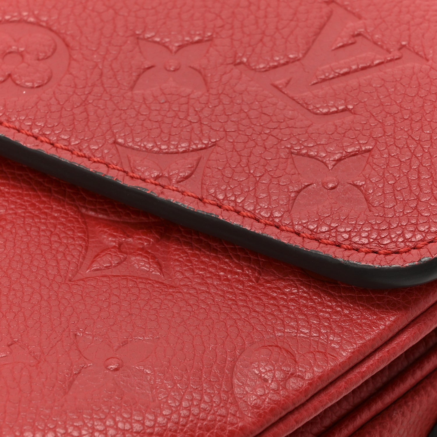 Louis Vuitton Empreinte Pochette Metis Scarlet 10 of 14
