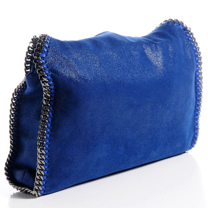 Stella McCartney Faux Leather Shaggy Deer Small Falabella Cornflower 3 of 9